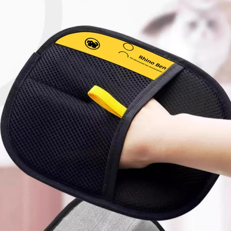 Gants de toilettage pour animaux de compagnie